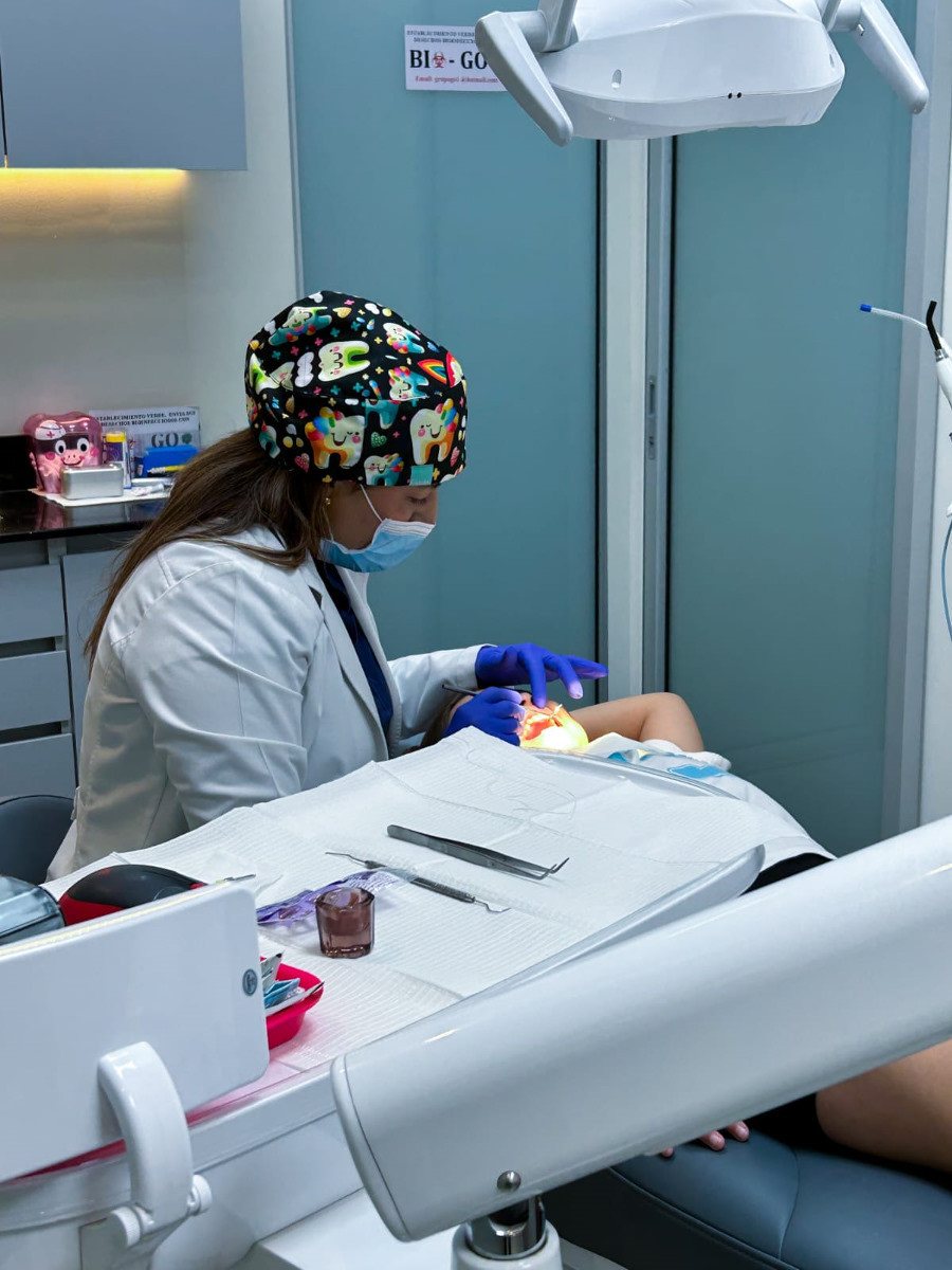 Atención odontológica a un niño